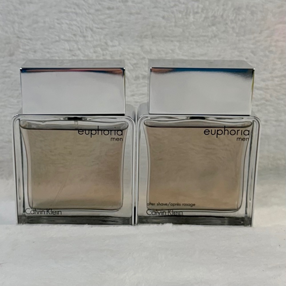 Calvin Klein Euphoria Men 3.4oz Eau de Toilette / After Shave Set Fragrance Duo